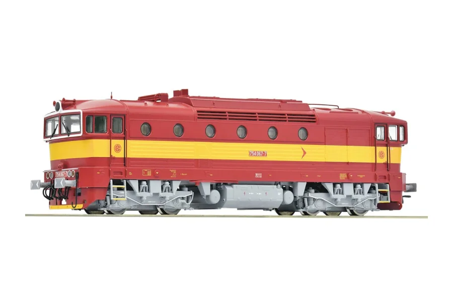 Diesel Locomotive 754 067-7, CSD/CD