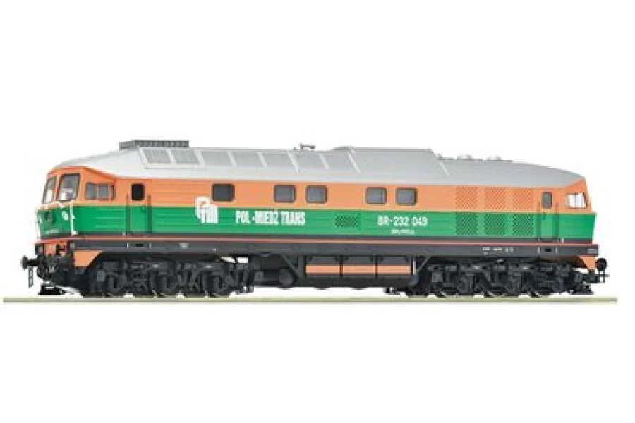 Diesel locomotive BR-232 049, PMT