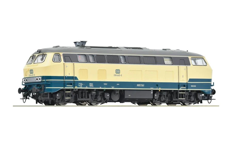 Locomotive diesel 218 445-5, DB