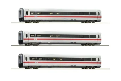 Roco 74031: 3-tlg. Set 4: Zwischenwagen ICE 1, DB AG