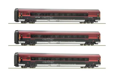 Roco 74041: 3-tlg. Set: Railjet, ÖBB