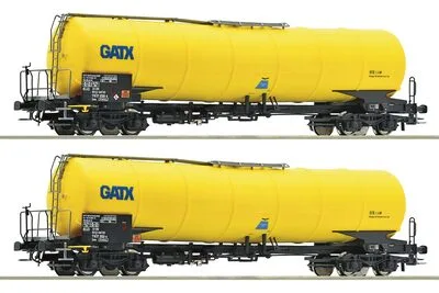 Roco 76025: 2-tlg. Set: Kesselwagen, GATX