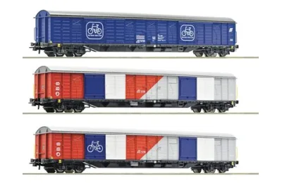 Roco 77022: 3-tlg. Set: Fahrradtransport, ÖBB