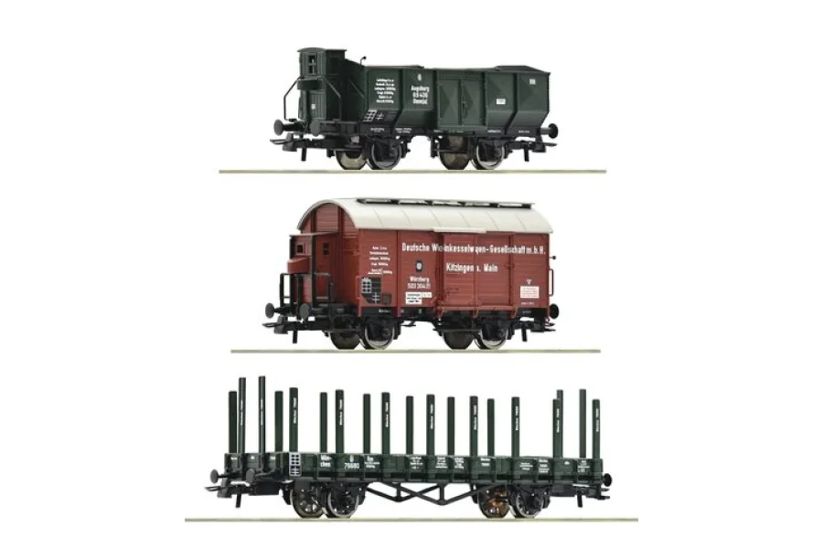 тричастинний набір: Вантажний вагон, K.Bay.Sts.B
