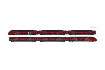 Roco 7710039: 6 részes szett: Emeletes Railjet motorvonat Rh 4706, ÖBB