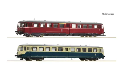 Roco 7720016: Акумуляторний моторвагон 515 537-9 з вагон з кабіною керування, DB