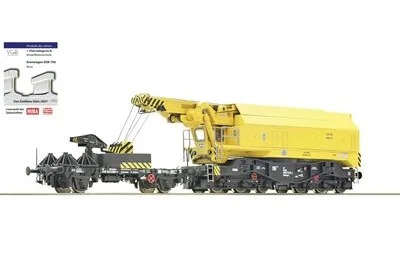Roco 79035: Grue ferroviaire pivotante numérique, DB