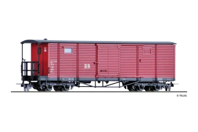 Tillig 05941: Güterwagen Packwagen KD4, DR (H0e)