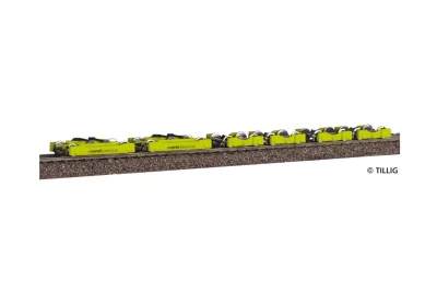 Tillig 09837: Spezialtransport Loco-Buggys