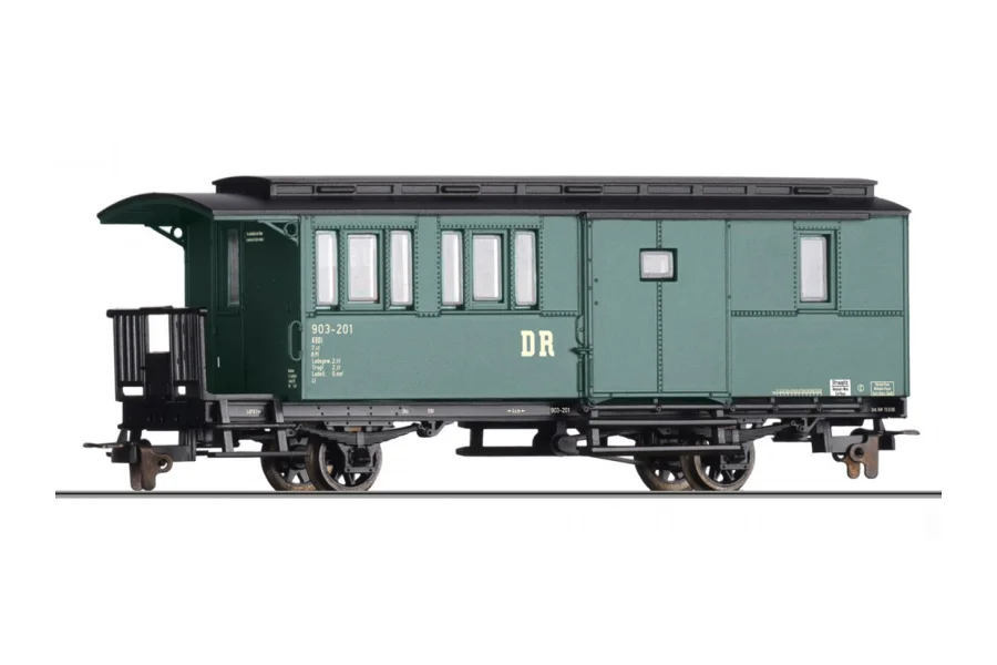 Personenwagen mit Gepäckabteil KBDi, DR (H0m)