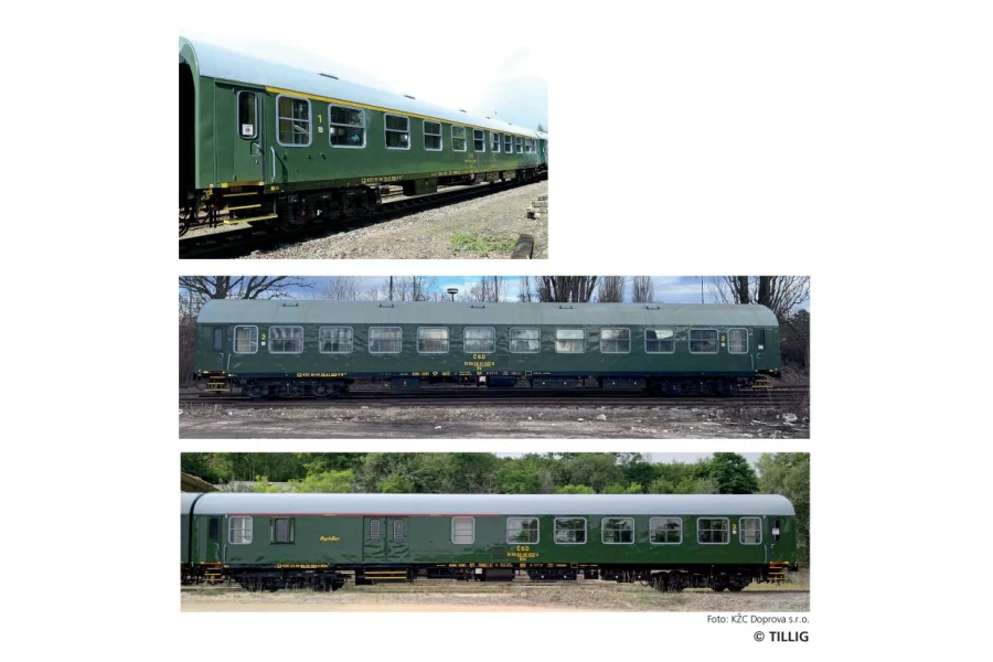 Zestaw wagonów pasażerskich typu Y/B 70