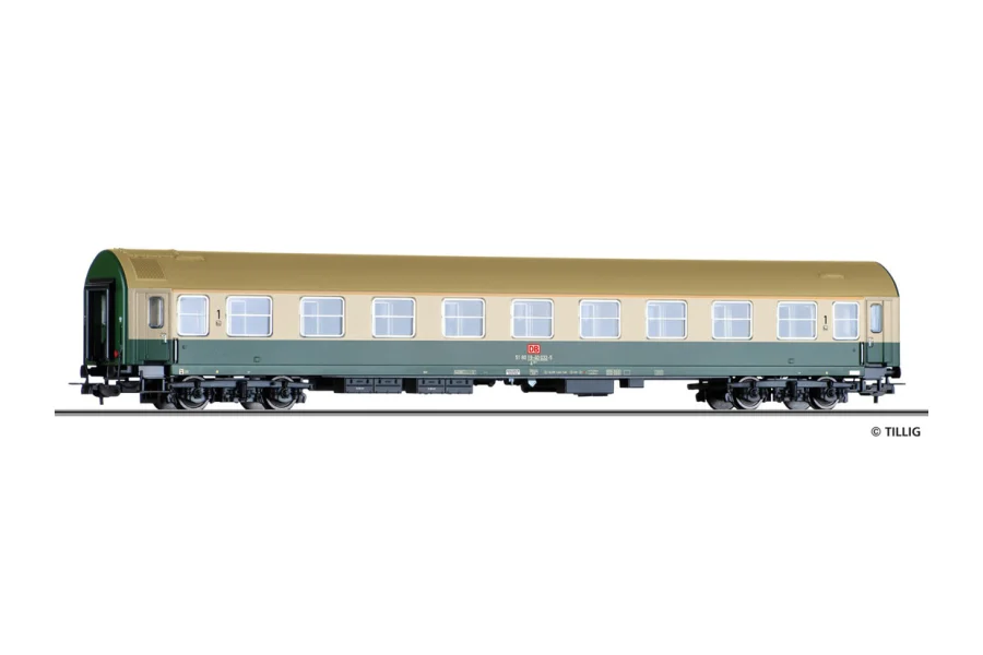 Személykocsi távolsági vonathoz, Y típus, 1. osztály