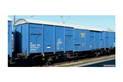Tillig 77095: Fedett tehervagon, Gbkkqs 116.0 típus