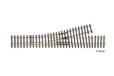 Tillig 85194: Dreischienen-Schmalspurweiche