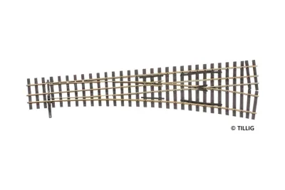 Tillig 85195: Dreischienen Schmalspurweiche