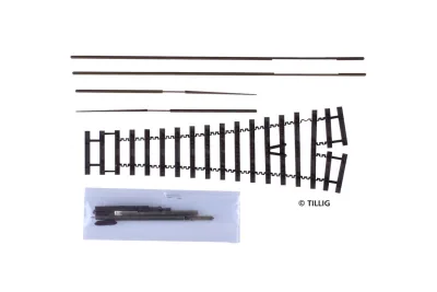Tillig 85640: Gleis Elite kit d'aiguillage, 18°, gauche/droite, H0m
