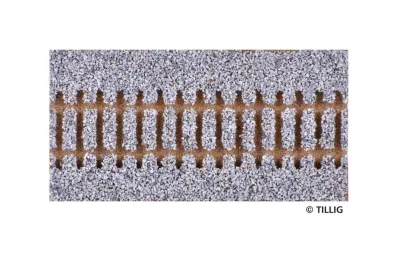 Tillig 86551: Gleisbettung Elitegleis