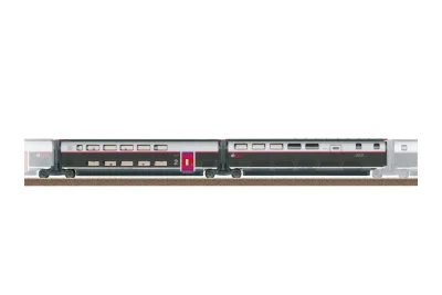 Trix 23189: Додатковий набір вагонів 3 до TGV INOUI