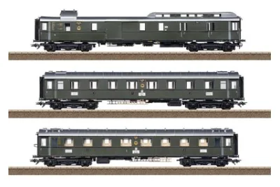 Trix 23650: Zestaw wagonów ekspresowych FD 226 dla serii 01