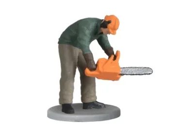 Viessmann 1548: Forest worker with chainsaw