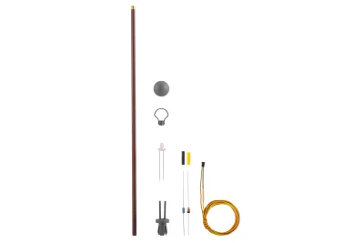 Viessmann 6727: H0 Bausatz Holzmastleuchte DR