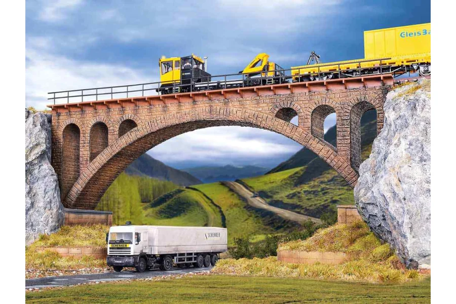 H0 Mauersteinbrücke