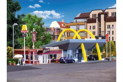 Vollmer 43635: H0 McDonald´s Schnellrestaurant