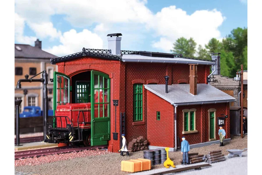 Rimessa locomotive, 1 binario