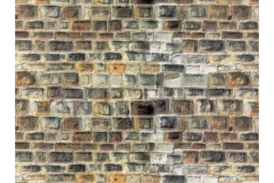 Vollmer 46045: H0 Mauerplatte Sandstein hell