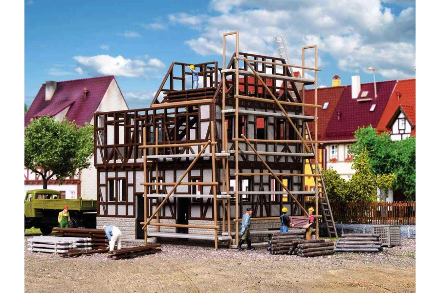 Fachwerk-Rohbau