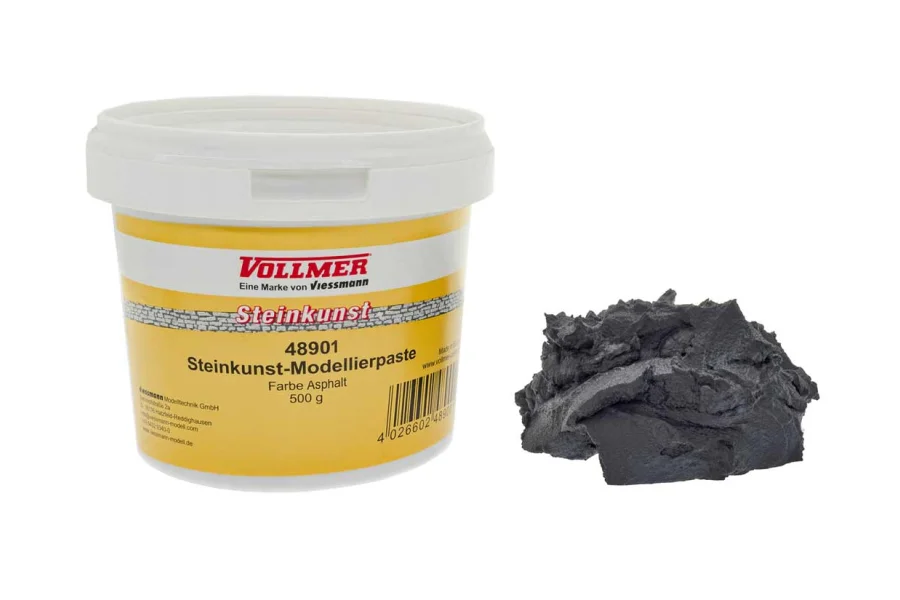 Steinkunst Modellierpaste Asphalt 500g