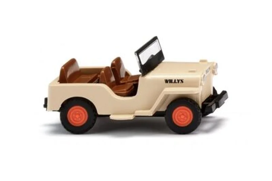 Willys Jeep CJ-3A - elfenbeinbeige