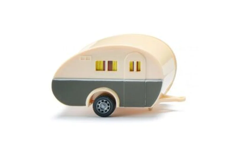 Wohnwagen - elfenbein/quarzgrau