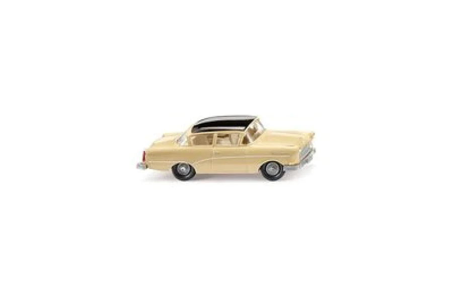 Opel Rekord P1 - grünbeige mit schwarzem Dach