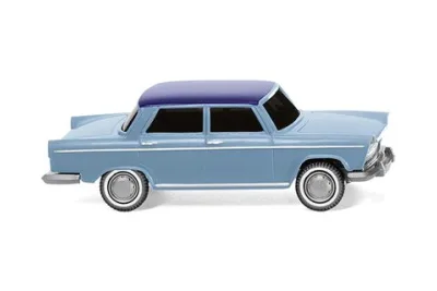 Wiking 009003: Fiat 1800 - pastellblau mit nachtblauem Dach