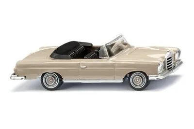 Wiking 015304: MB 280 SE Cabrio - cremebeige