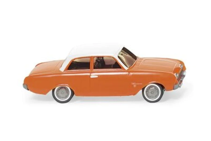 Ford 17M - orange mit weißem Dach
