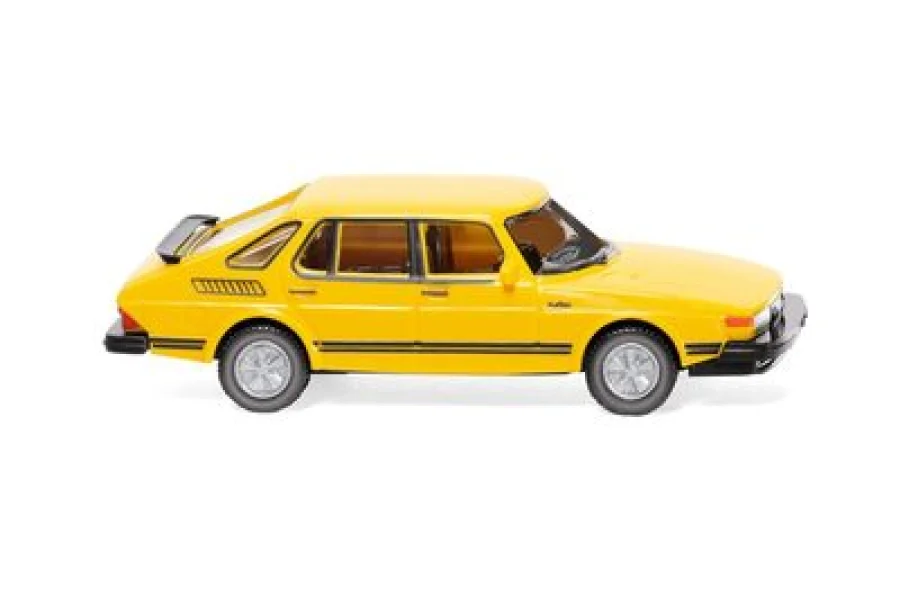 Saab 900 Turbo - verkehrsgelb