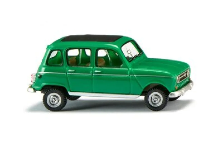 Renault R4 mit Faltdach - grün