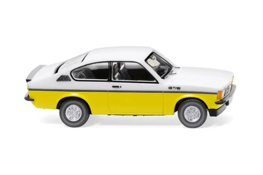 Opel Kadett C Coupé GT/E - weiß/gelb