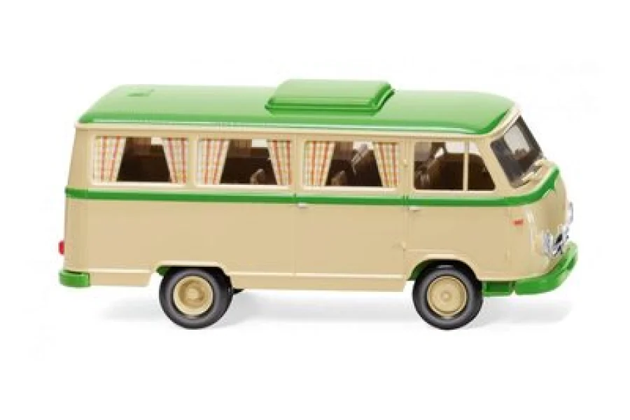 Borgward Campingbus B611 - elfenbeinbeige/gelbgrün