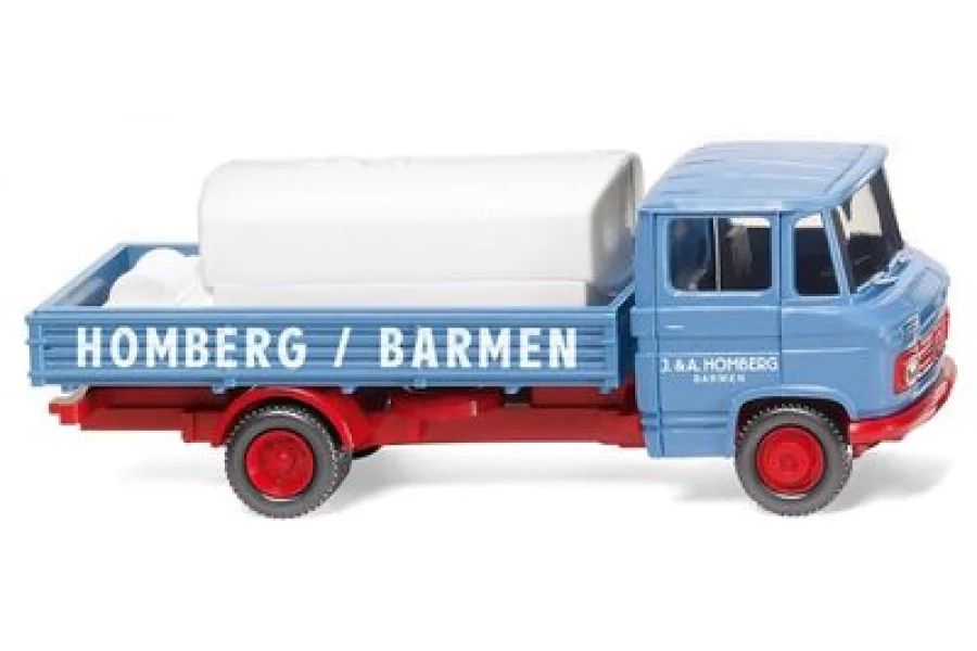 Pritschenwagen mit Aufsetztank (MB L 408) "Homberg"