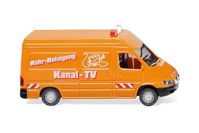 Wiking 028302: Komunální MB Sprinter skříňový vůz s vysokou střechou