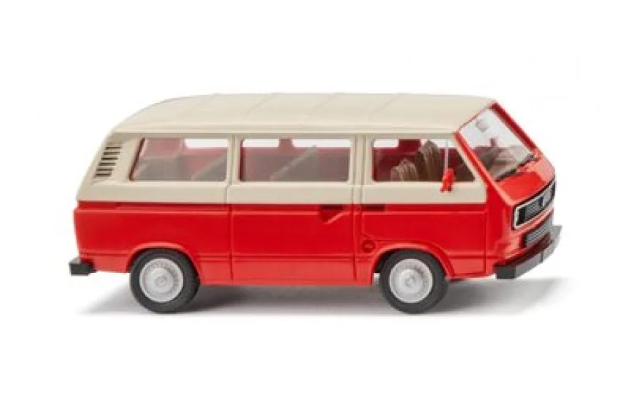 VW T3 bus - rosso/avorio chiaro