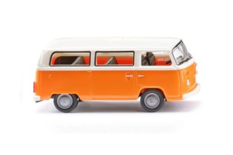 VW T2b Bus - orange/weiß