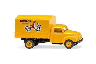 Wiking 035203: Pritschen-Lkw (Opel Blitz) "Dunlop"