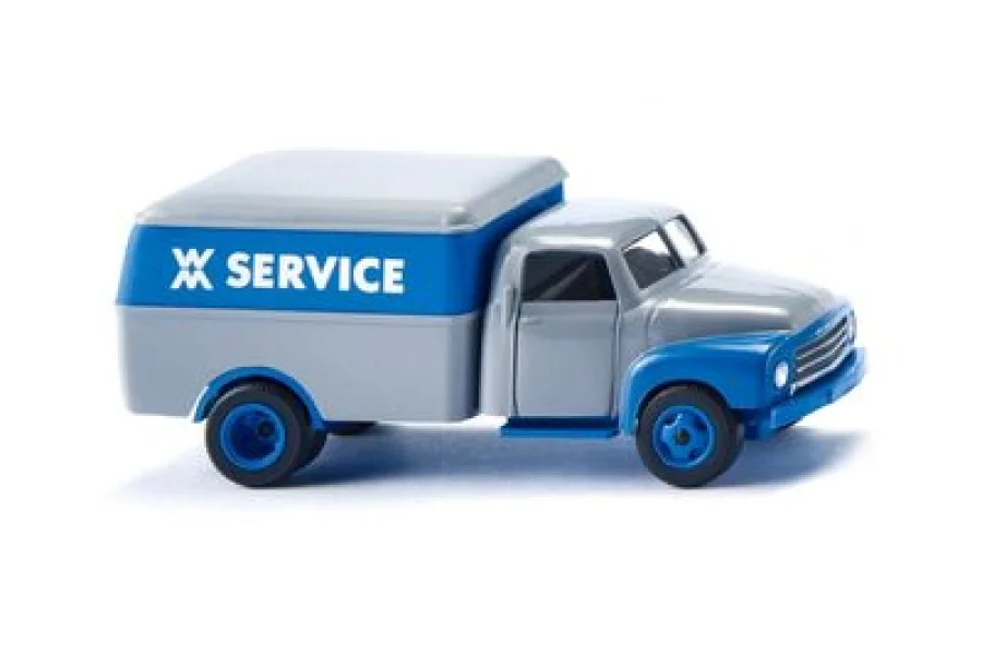 Carro chiuso (Opel Blitz) "WM Service"