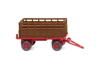 Wiking 038404: Agricultural trailer - fawn brown