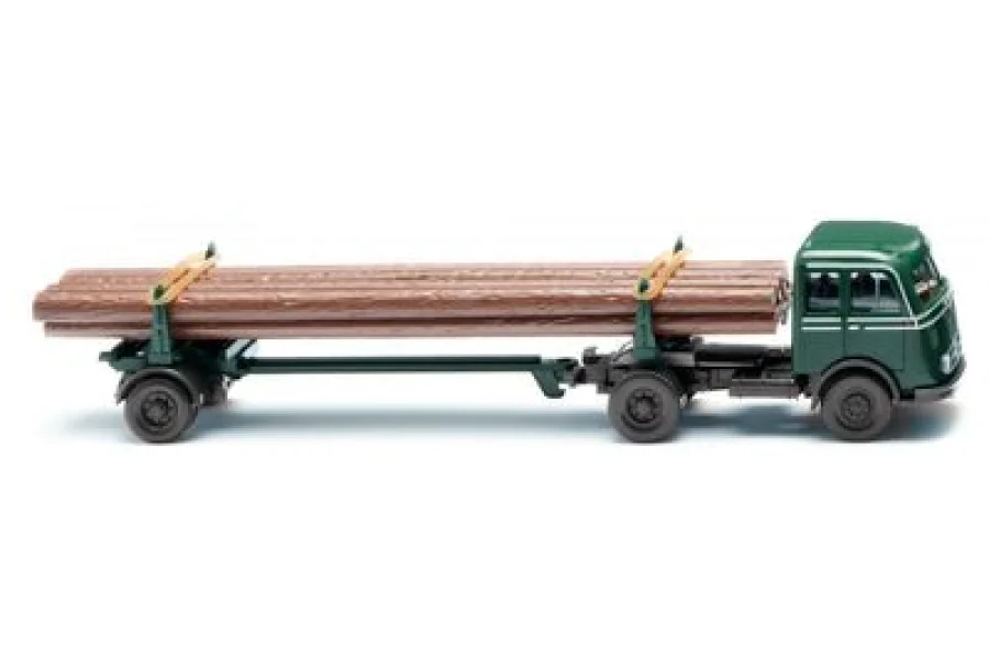 Transporter długiego drewna (MB Pullman) - zieleń mchowa