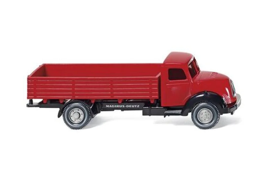 Pritschen-Lkw (Magirus Sirius) - rot